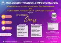 Genio 2k23 Technical Symposium Poster